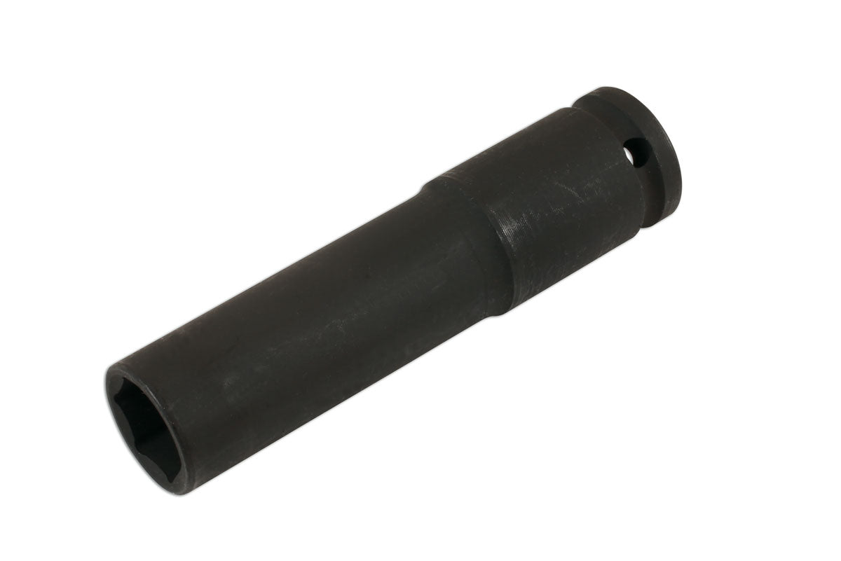 Laser Tools 19mm Extra Deep Impact Socket 1/2"D Black Phosphate Finish 7767