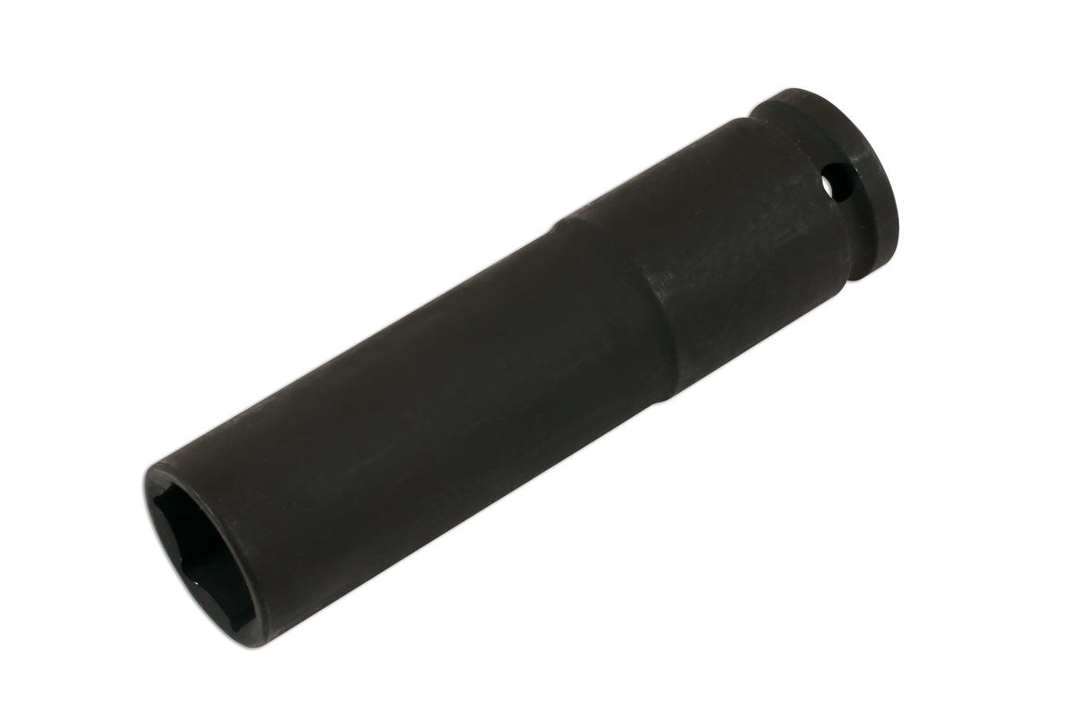 Laser Tools 22mm Extra Deep Impact Socket 1/2"D Black Phosphate Finish 7769