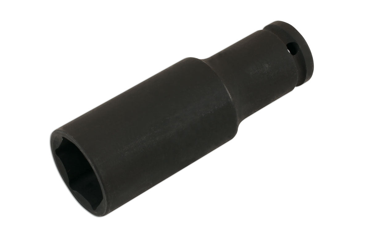 Laser Tools 30mm Extra Deep Impact Socket 1/2"D Black Phosphate Finish 7772