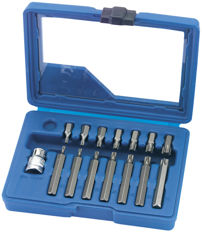 1/2" Sq. Dr. Draper TX-STAR® Bit Set (15 Piece)