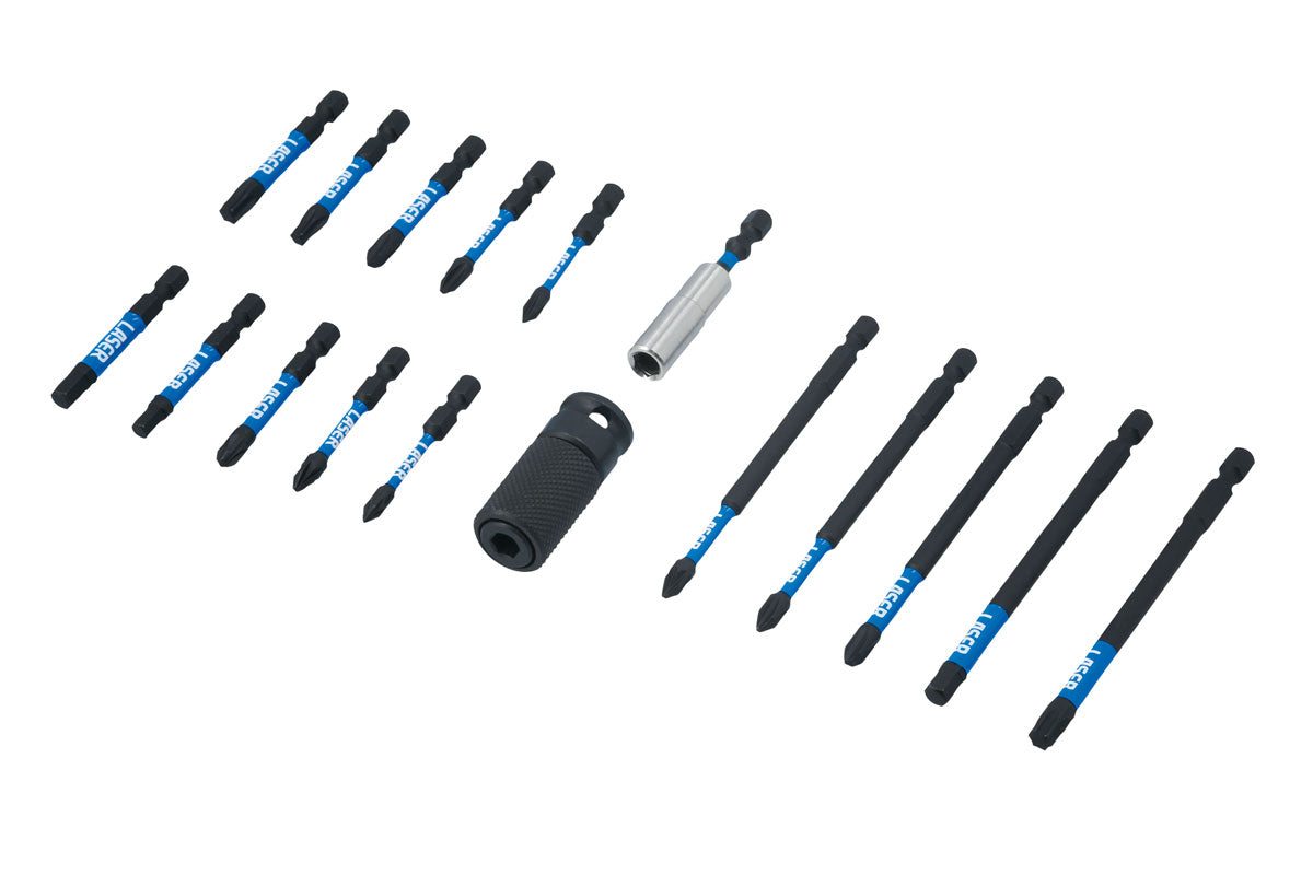 Laser Tools Torsion Bit Set 17pc 7851