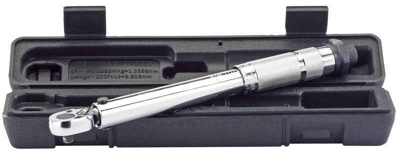 Draper 1/4"D Torque Wrench 5 - 25Nm Click Type Boxed 78639