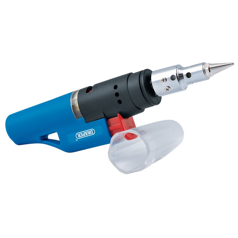 Draper Butane Soldering Iron Size 35 x 147mm Electronic Ignition Variable 78774