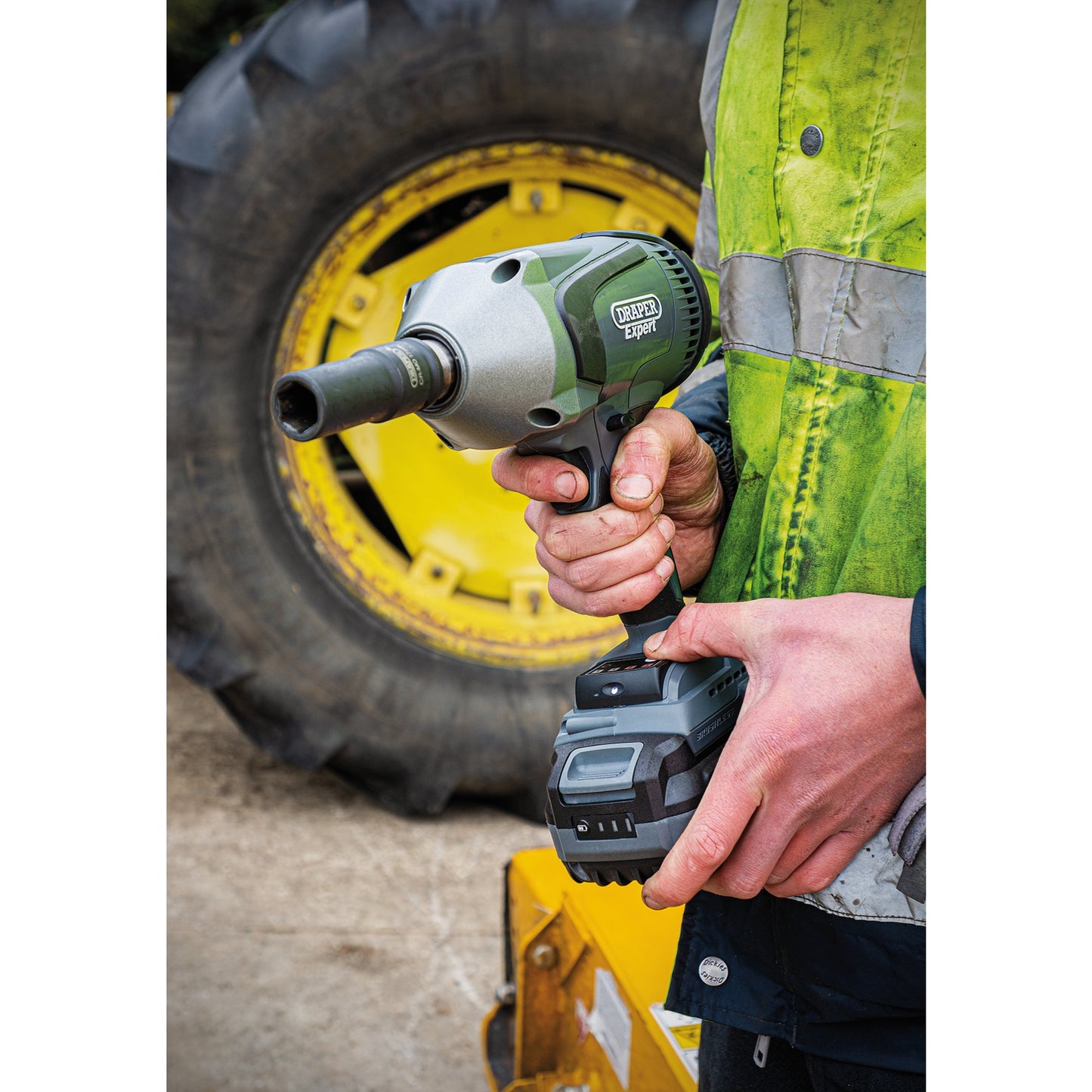 Draper XP20 20V Brushless Impact Wrench, 3/4" Sq Dr 1060Nm Sold Bare 79367
