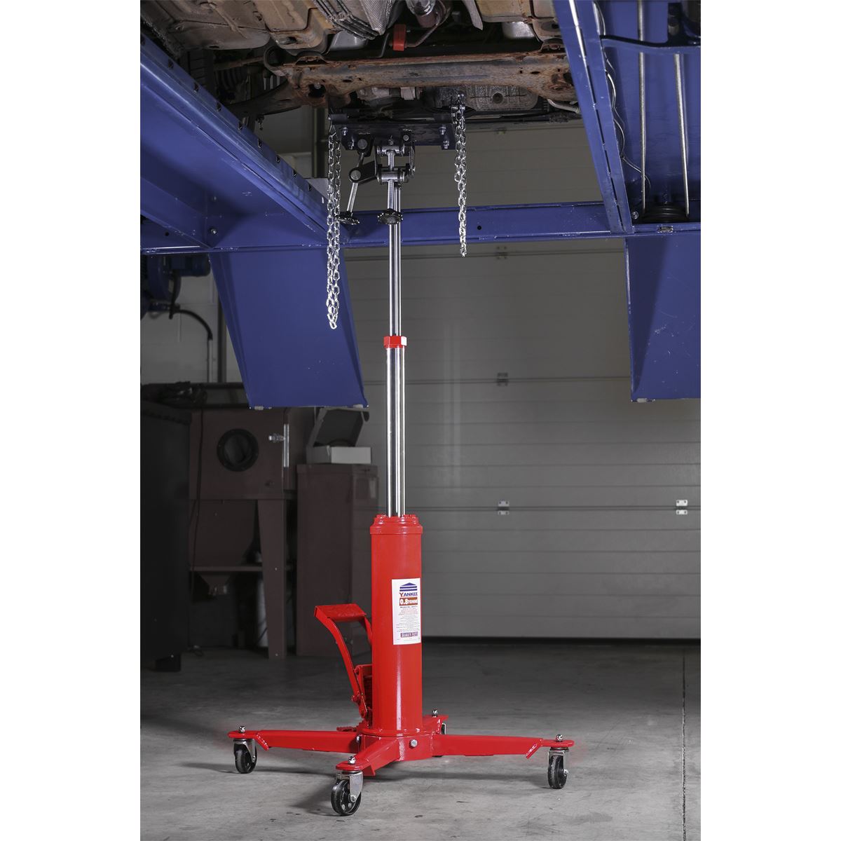 Sealey Transmission Jack 800kg Vertical Telescopic 800TTJ