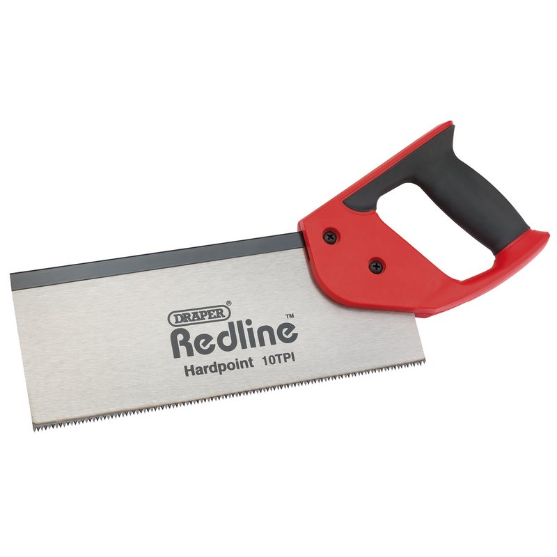 Draper Redline Soft Grip Hardpoint Tenon Saw 10tpi, 250mm