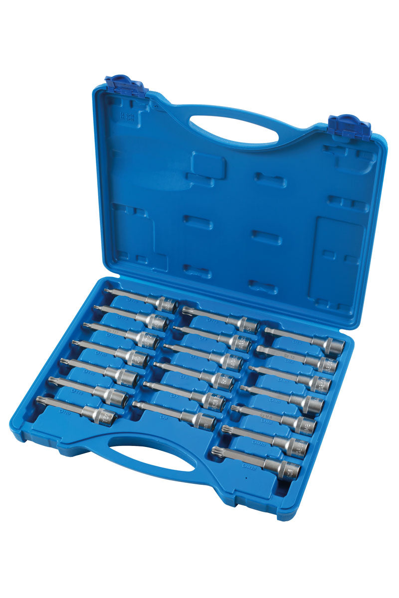Laser Tools Ball End Socket Bit Set 1/2"D 20pc 8048