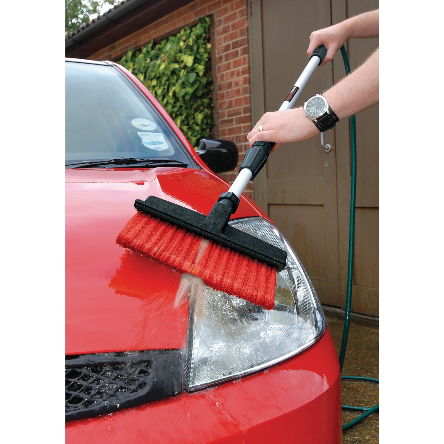 Draper Redline Telescopic Washing Brush, 1060mm
