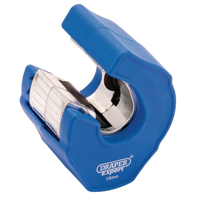Draper Automatic Ratchet Pipe Cutter 15mm Cuts copper and plastic pipes 81078