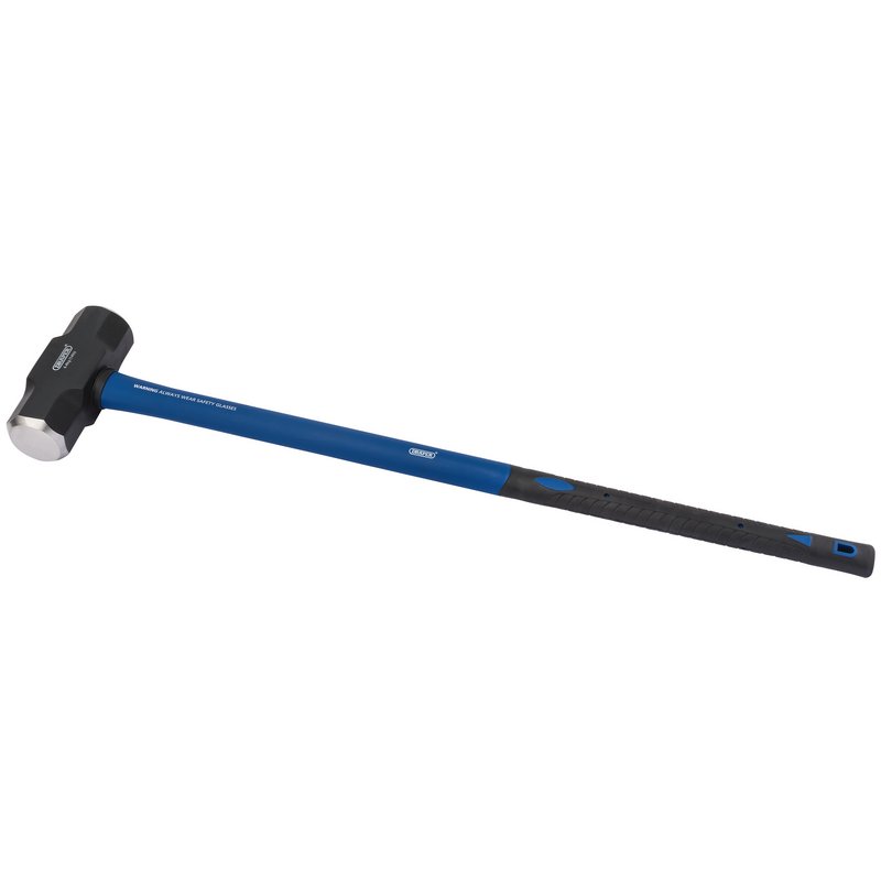 Draper Sledge Hammer with Fibreglass Shaft 6.4kg 14lb Carbon Steel Head 81435