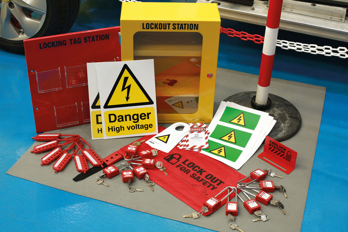 Laser Tools Master Lockout Management Kit 8155