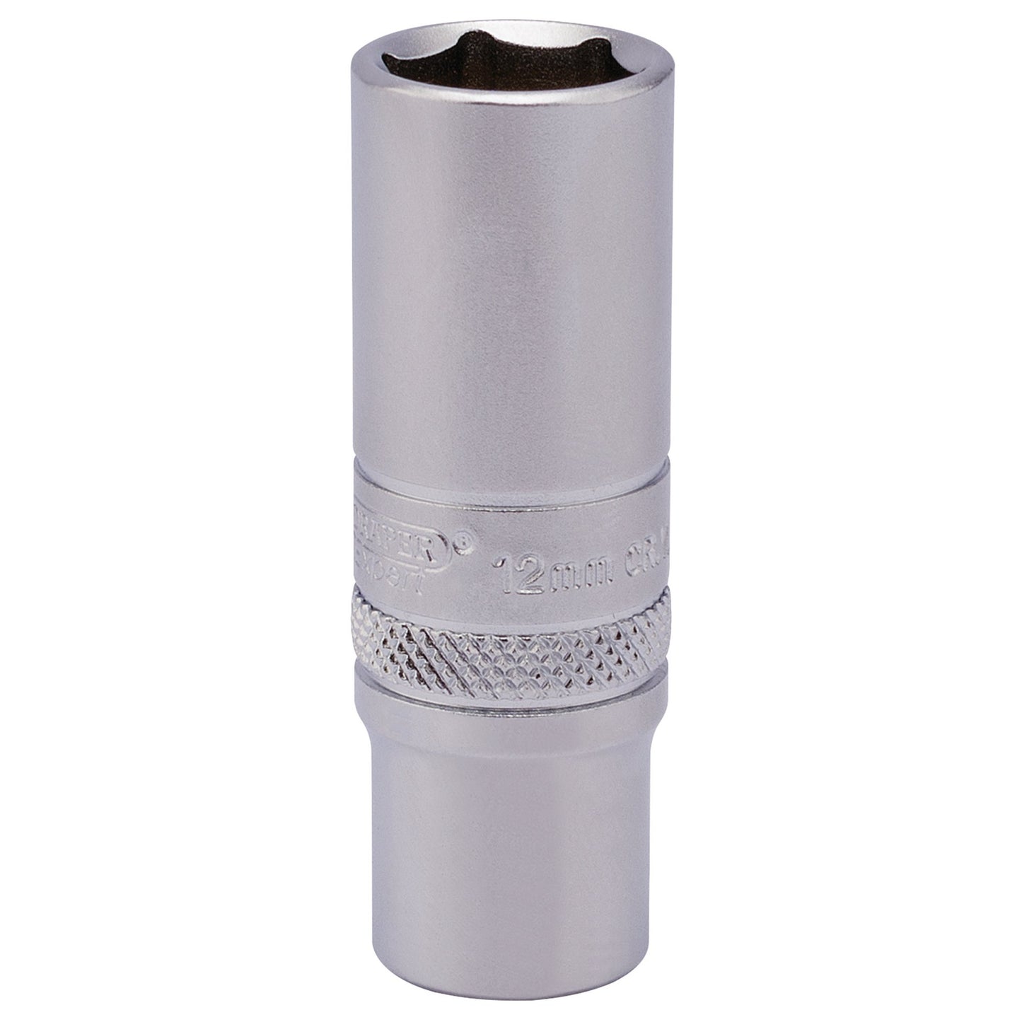 Draper 12mm 6 Point Deep Socket 1/4" Sq Dr Chrome 82142