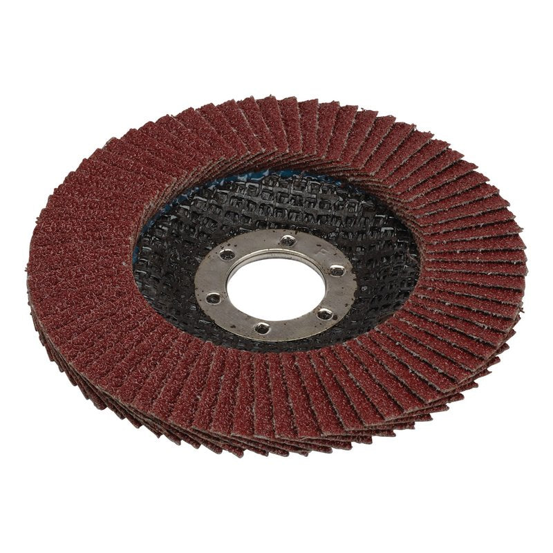Draper Aluminium Oxide Flap Disc 115 x 22.23mm 60 Grit 82360