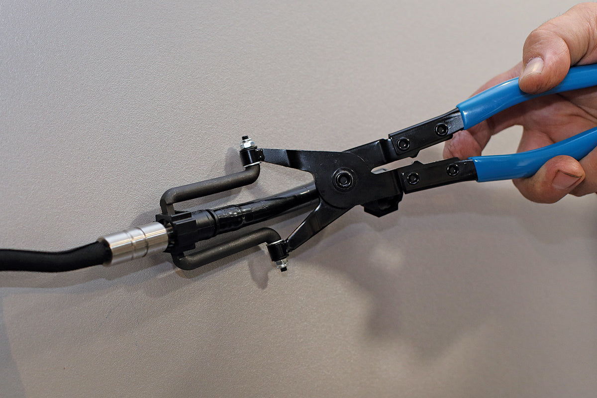 Laser Tools Fuel Line Pliers, Swivel Jaws 8259