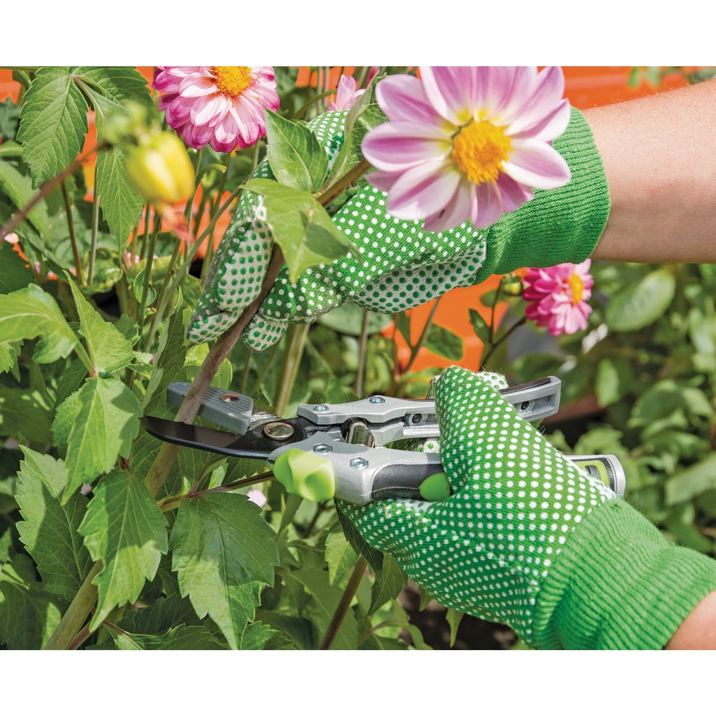 Draper Light Duty Gardening Gloves Cotton Back Elastic Expander 82616