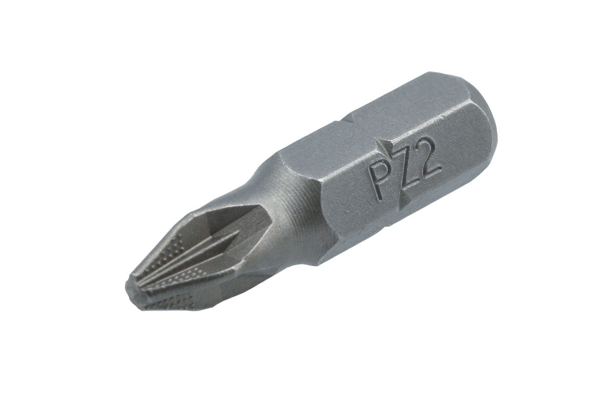 Laser Tools Non-Slip 'Cubic' Tip Bit Set Pz2 15pc 8279