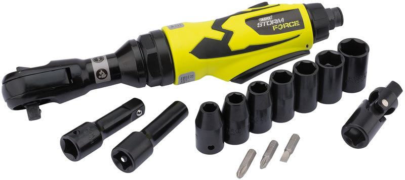 Draper Storm Force® Composite Air Ratchet Kit (3/8" Sq. Dr.)