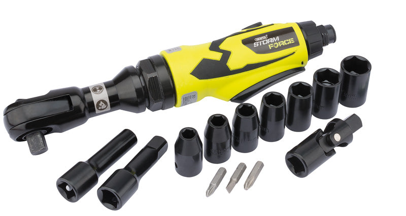 Draper Storm Force® Composite Air Ratchet Kit (1/2" Sq. Dr.)