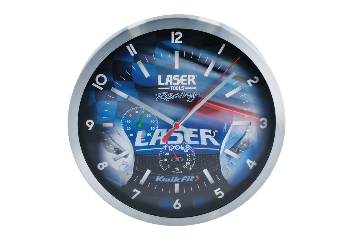 Laser Tools Laser Tools Racing Wall Clock 8346