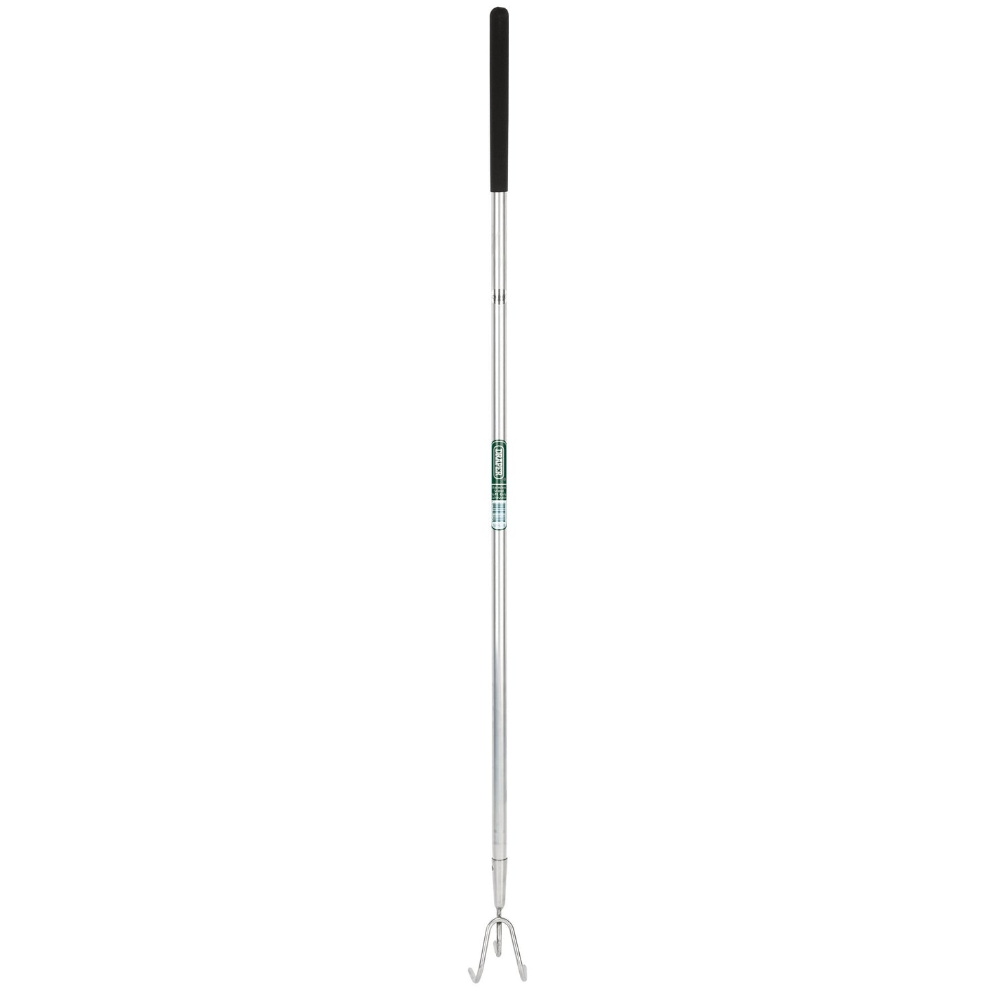 Draper Stainless Steel Soft Grip Cultivator Head Width 100mm Long Handle 83760