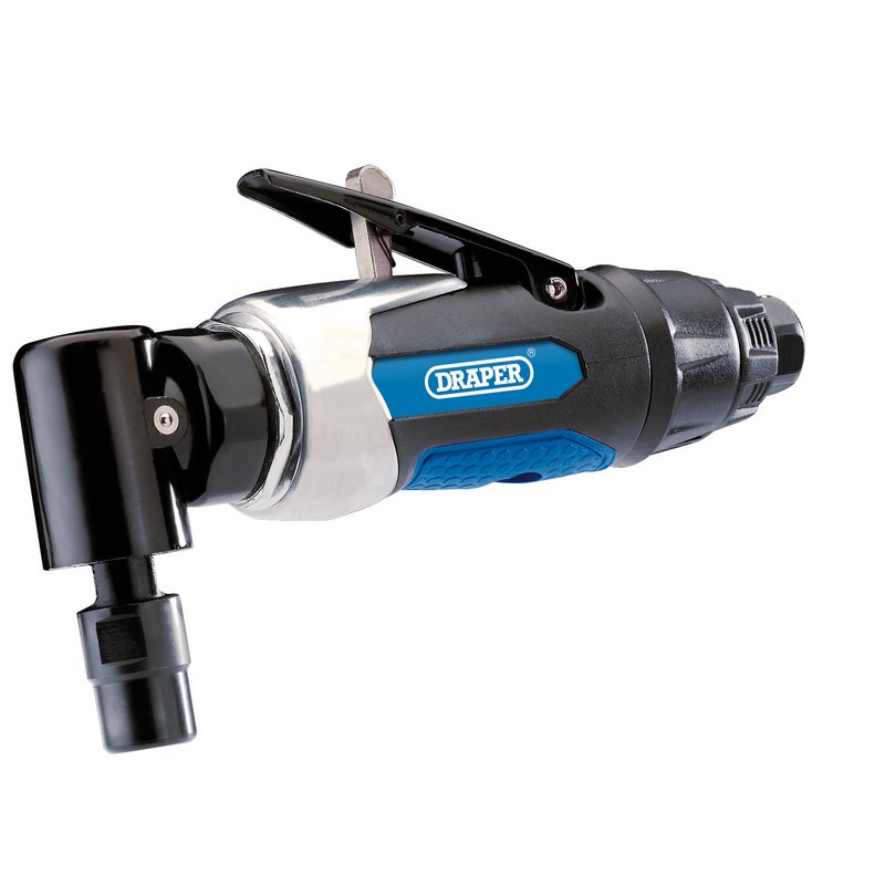 Draper Compact Angle Head Air Die Grinder Collet Size 6mm Speed 20,000 rpm 83769