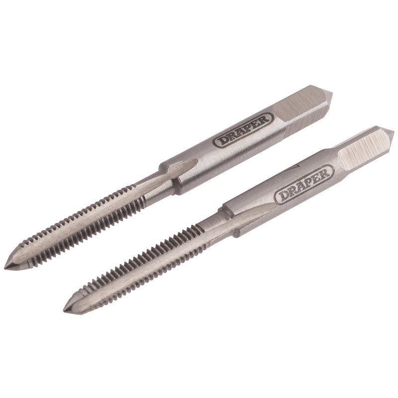 Draper 4.0 x 0.70 Tap Set Taper And Plug High Carbon Steel 83797