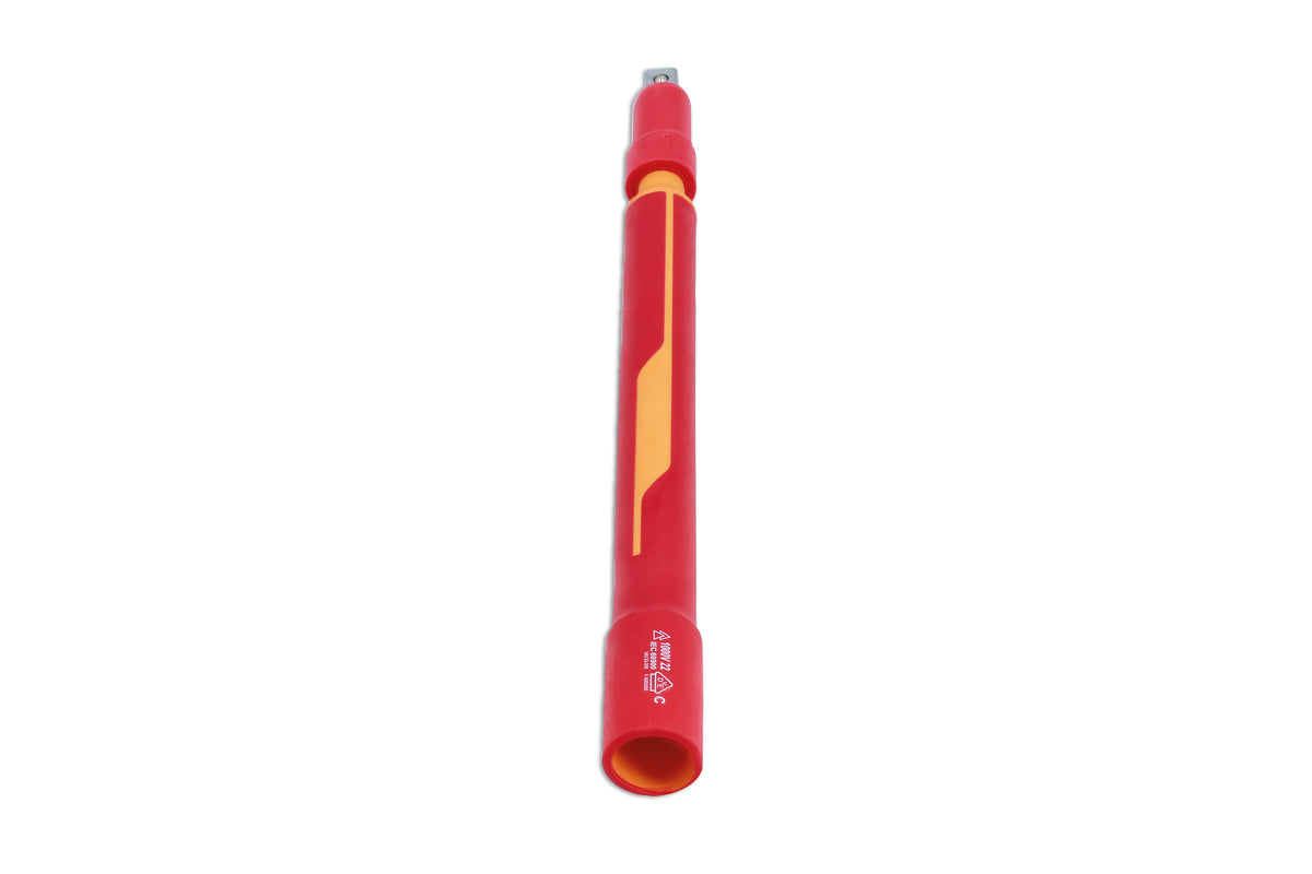 Laser Tools 3/8"D 250mm Insulated Locking Extension Bar 1000V AC / 1500V DC 8390