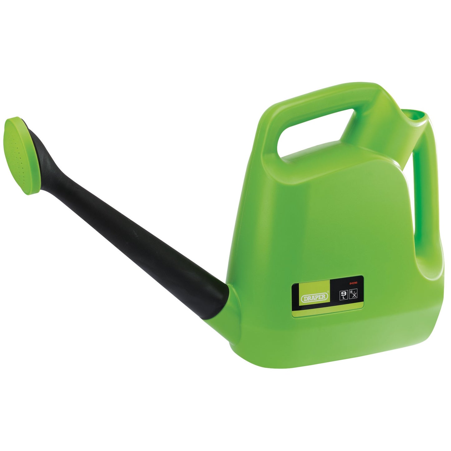 Draper Green Plastic Watering Can 9L Garden Green House And Window Boxes 84296