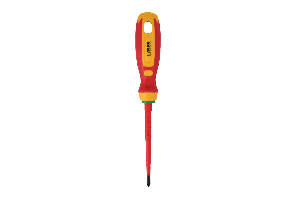 Laser Tools Phillips Insulated Screwdriver Ph2 x 100mm 8448