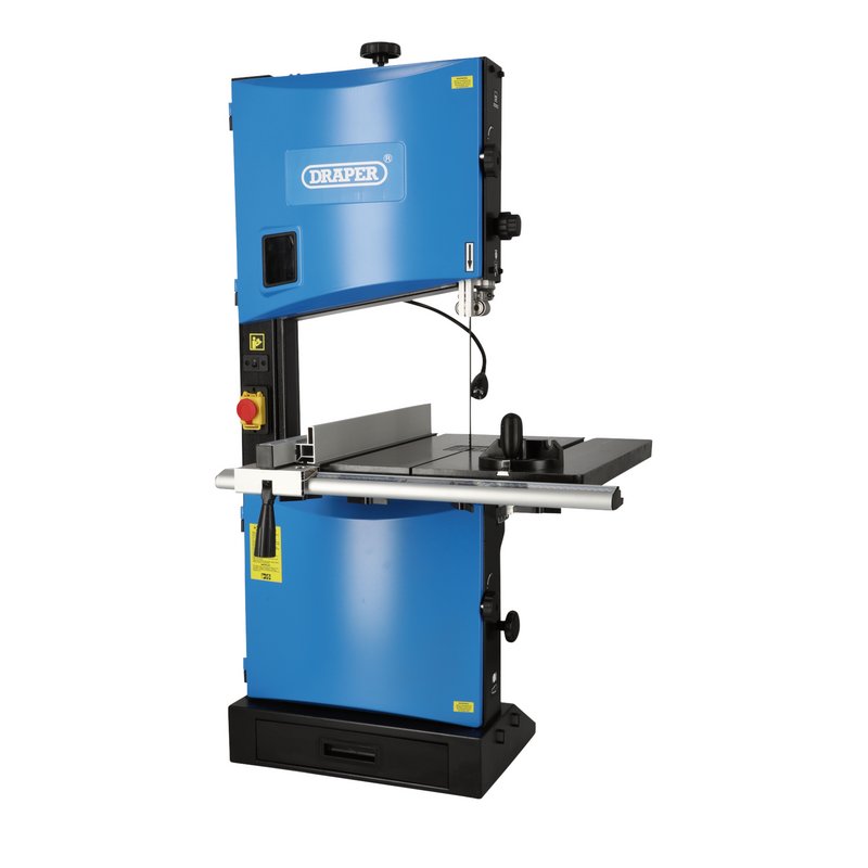 Draper Bandsaw 230V 1100W Throat Cap 340mm Cutting Depth 225mm 1400rpm 84715