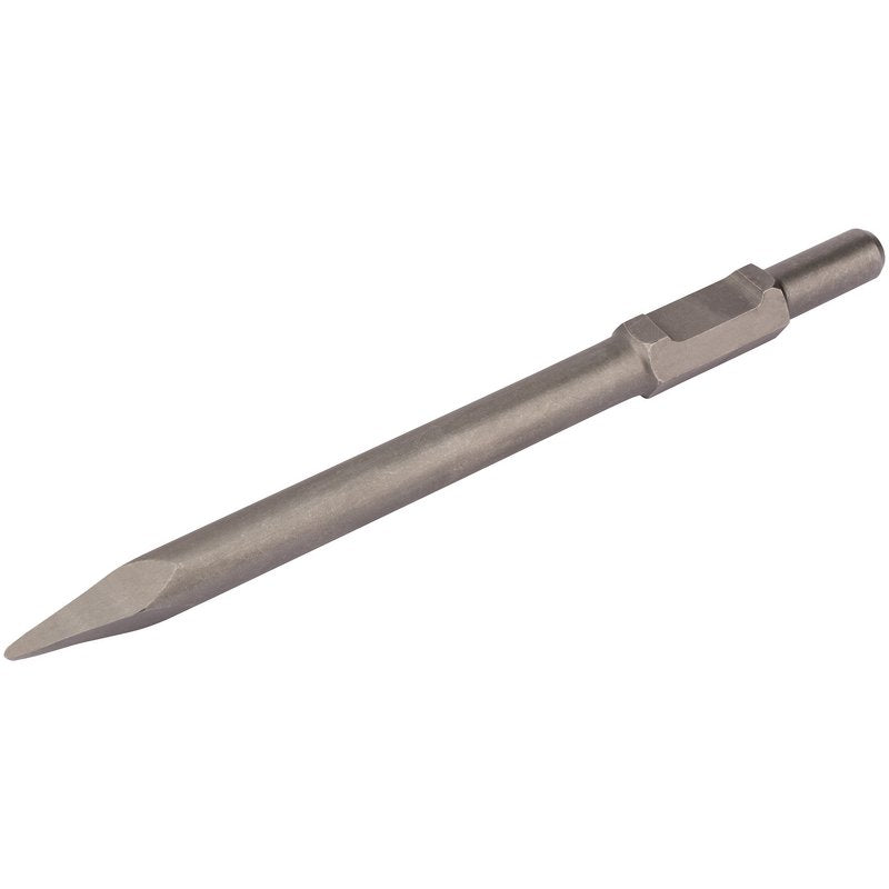 Draper Hexagon Shank Pointed Chisel 29mm 30 x 410mm for use in breaker 84739
