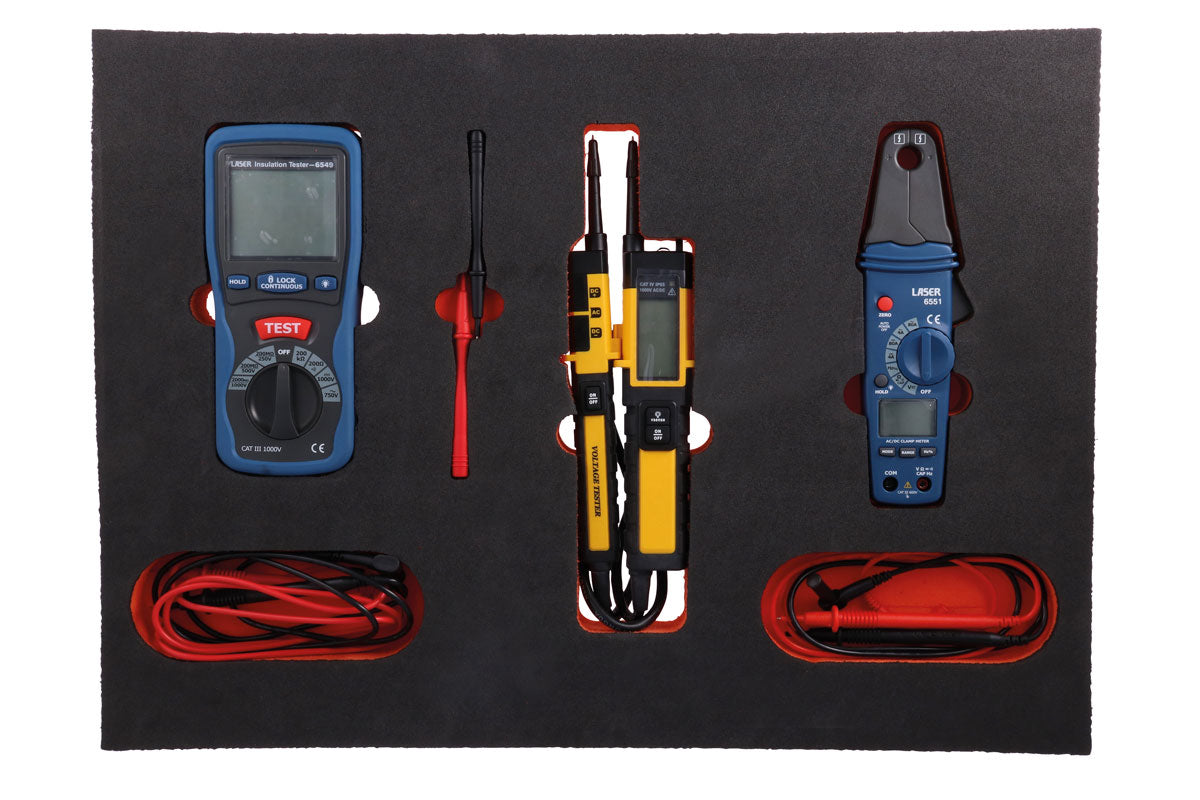 Laser Tools Insulated Test Instruments EV’s And Hybrid CATIII Or CAT IV 8489