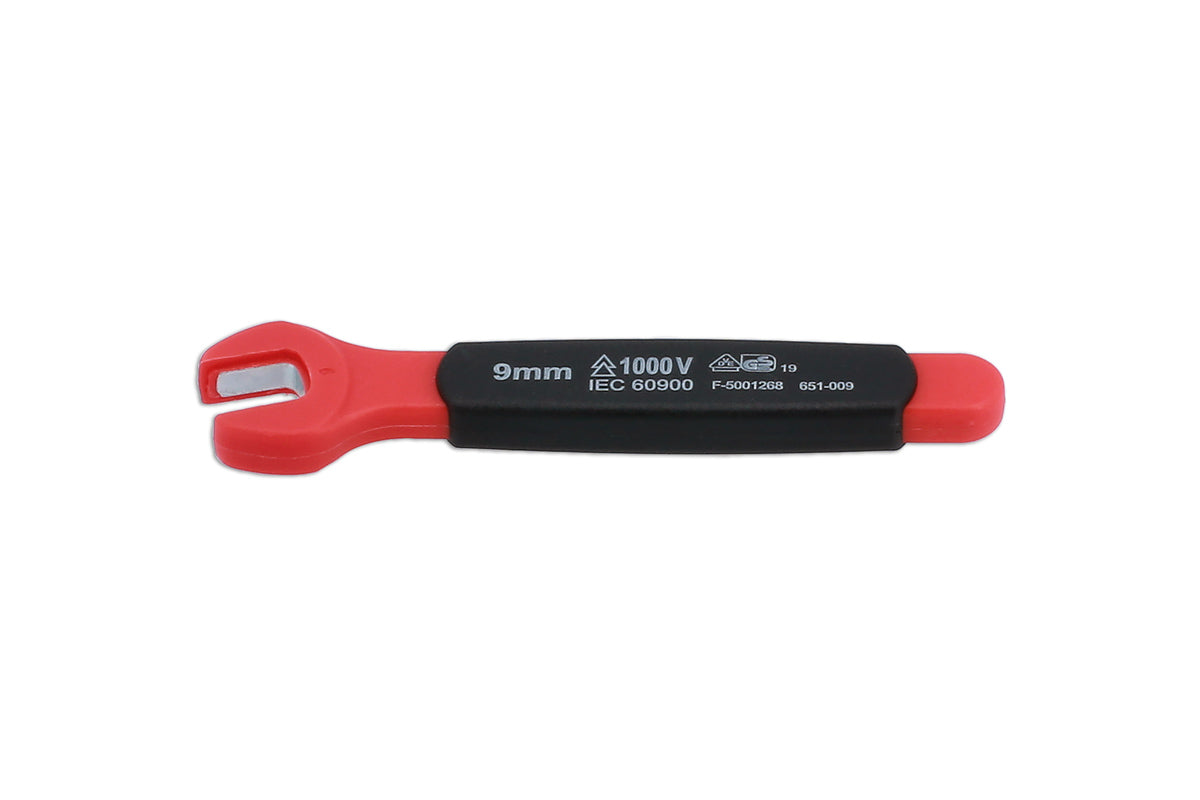 Laser Tools Insulated Open Ended Spanner 9mm 8547
