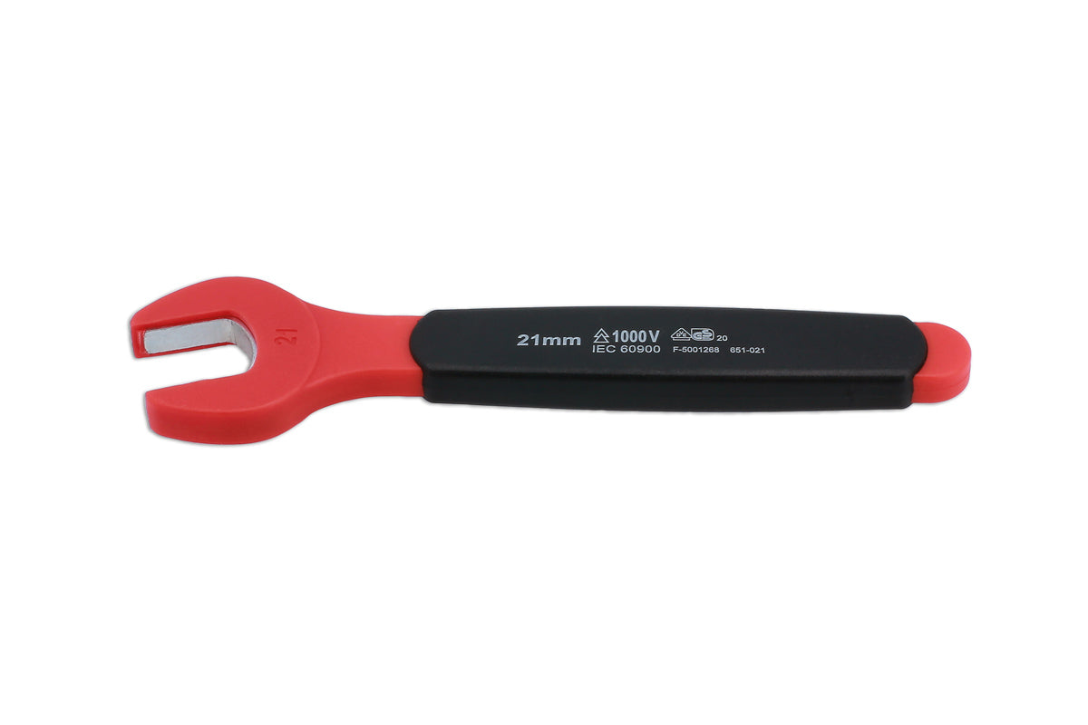 Laser Tools Insulated Open Ended Spanner 21mm 8553
