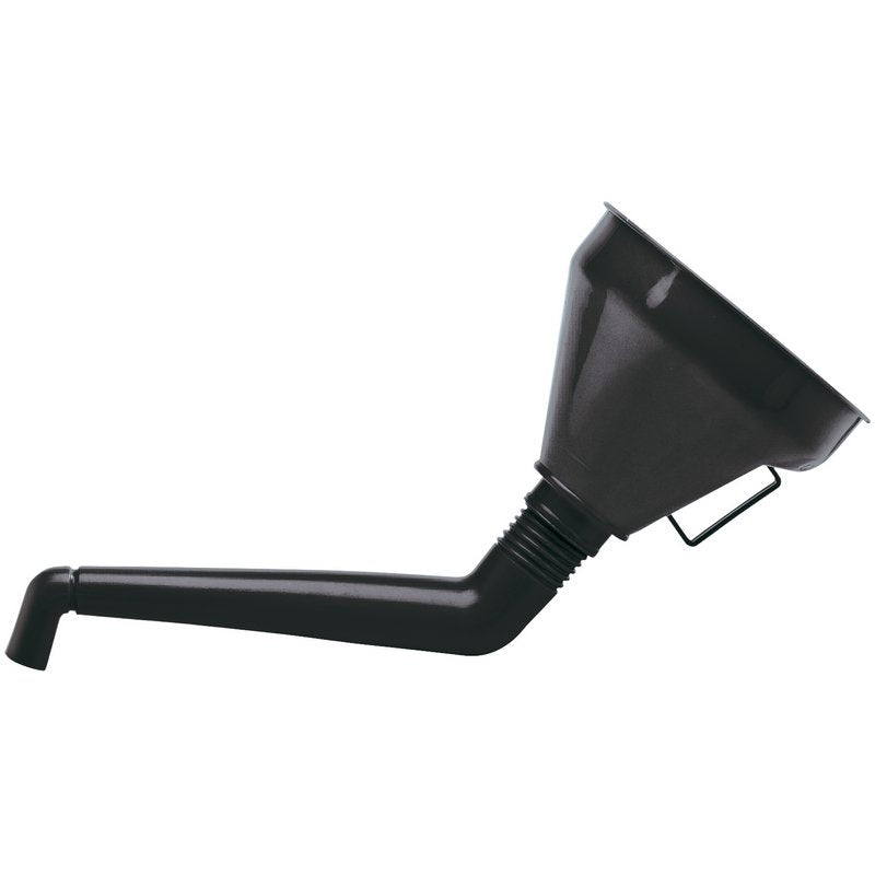 Draper Polyethylene Funnel removable offset spout Double 45 deg angle 85654