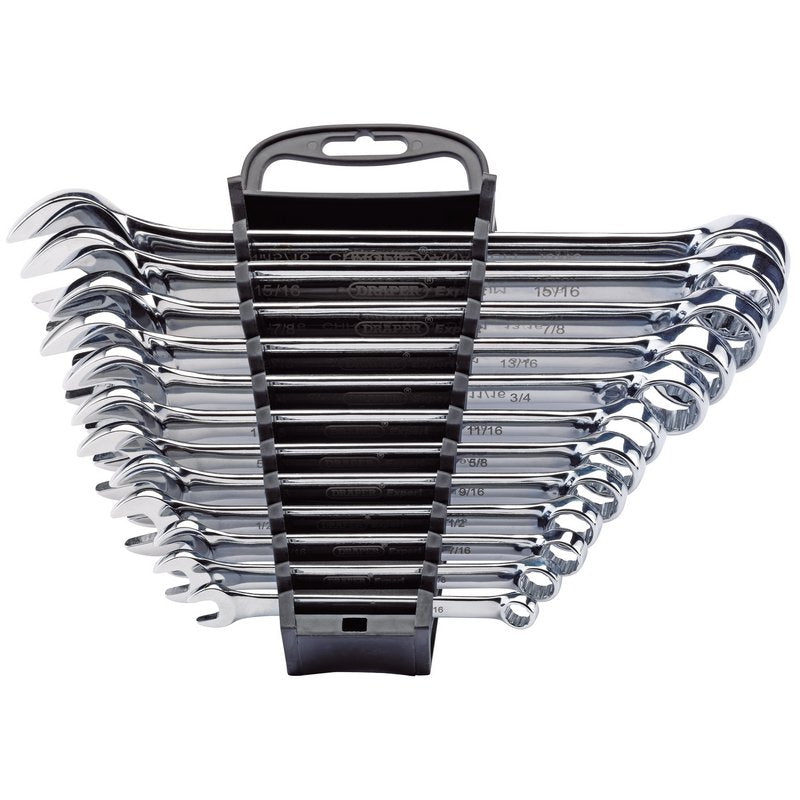 Draper Imperial Combination Spanner Set 12 Piece 5/16 - 1" AF 85940
