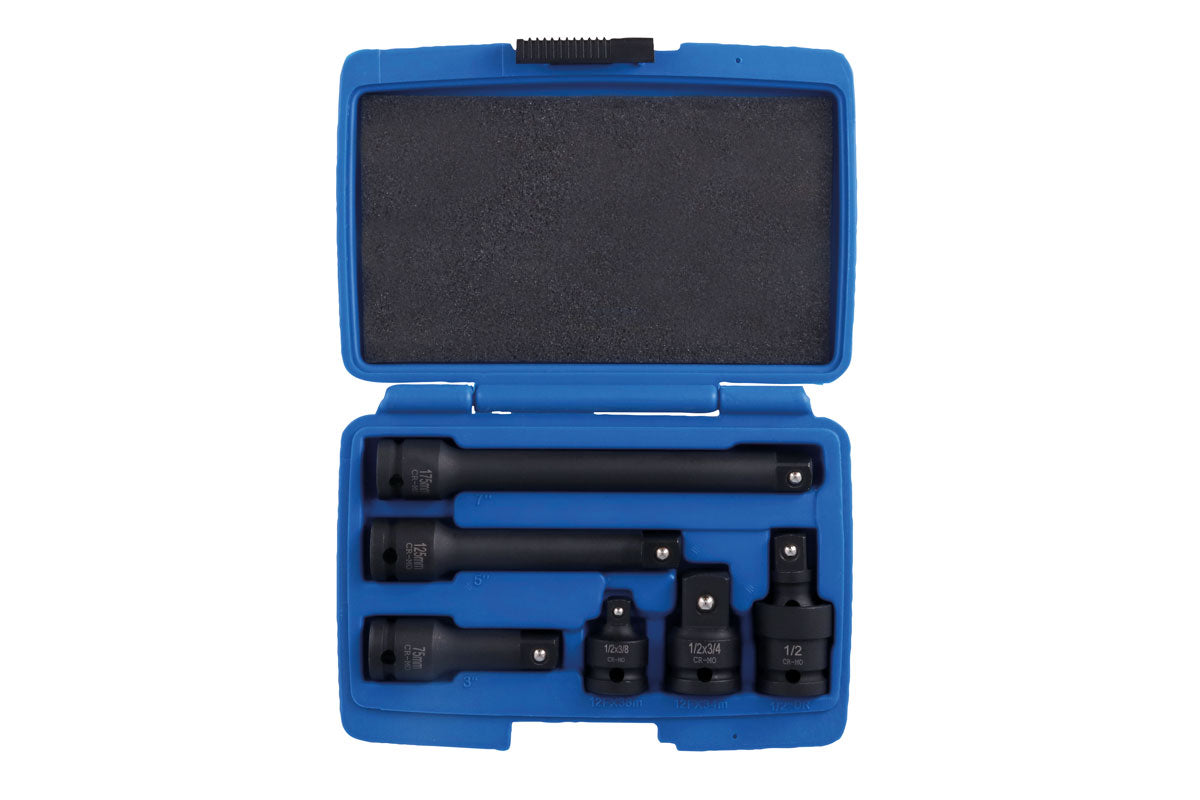 Laser Tools Impact Accessory Set 6pc Extensions UJ And Adaptors 1/2"D 8619