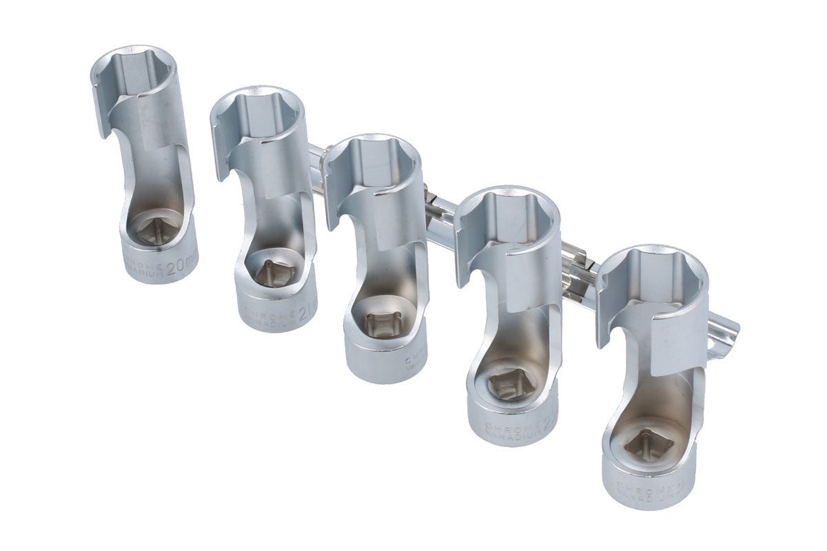 Laser Tools Difficult Access Window Socket Set 3/8"D 5pc 8643