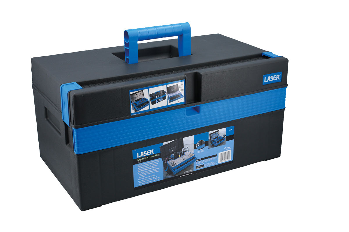 Laser Tools Organiser Tool Box 500mm (19.5") 8652