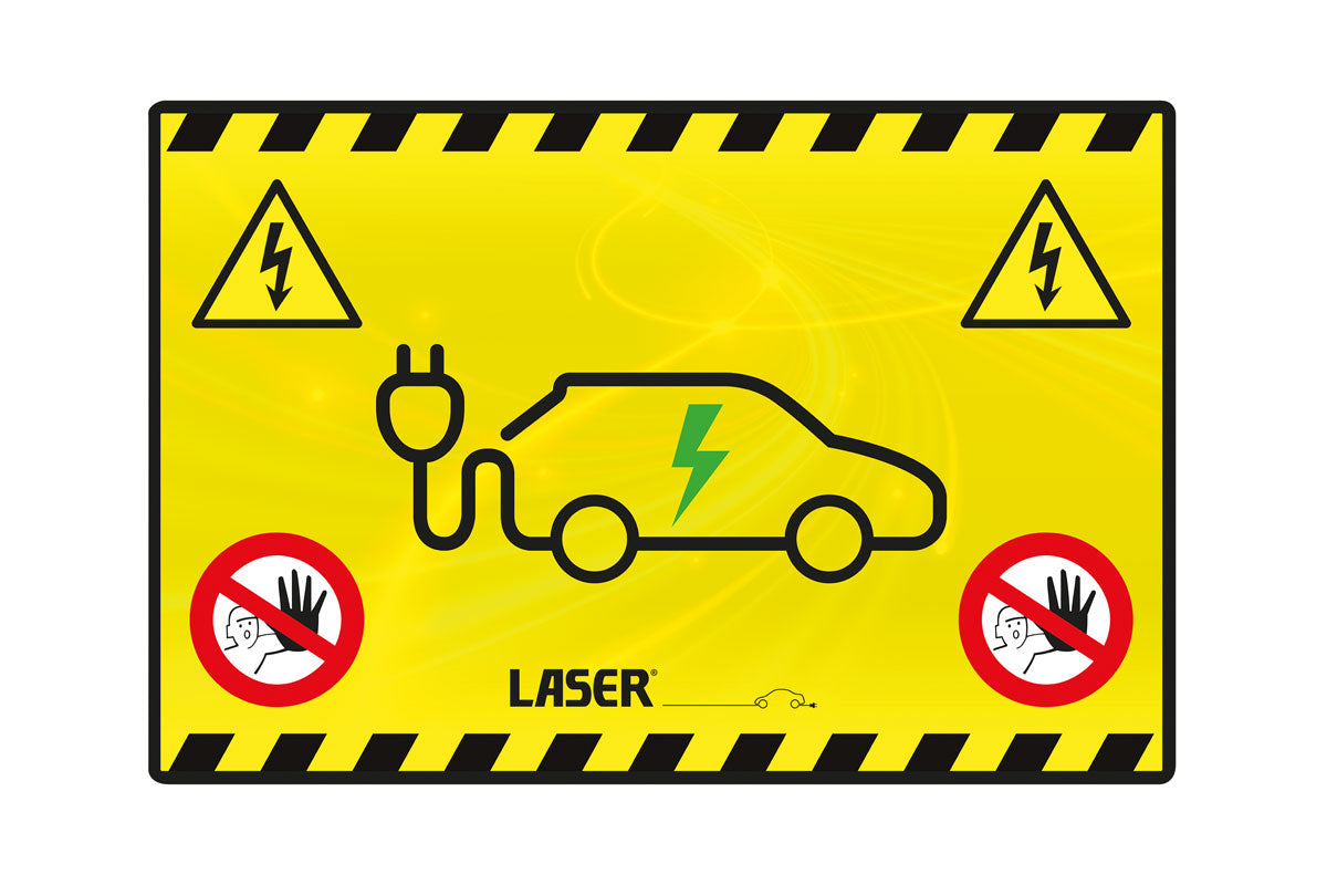 Laser Tools Wing Cover Hybrid EV Designed As A Warning Sign Non Slip Rubber 8664