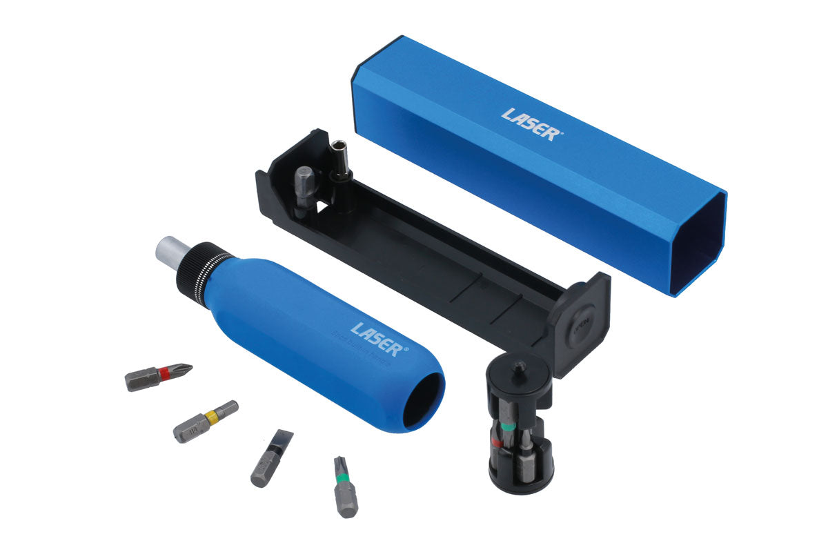 Laser Tools Ratchet Screwdriver Set 10-in-1 8675