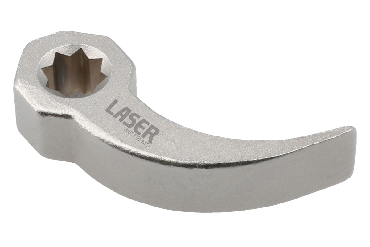 Laser Tools Pry Bar Wrench Adaptor 3/8"D 3/8"D x 8pt profile L 70mm W 15mm 8814
