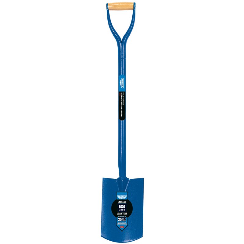 Draper Expert All Steel Contractors Square Mouth Spade Blade Width 180mm 88633