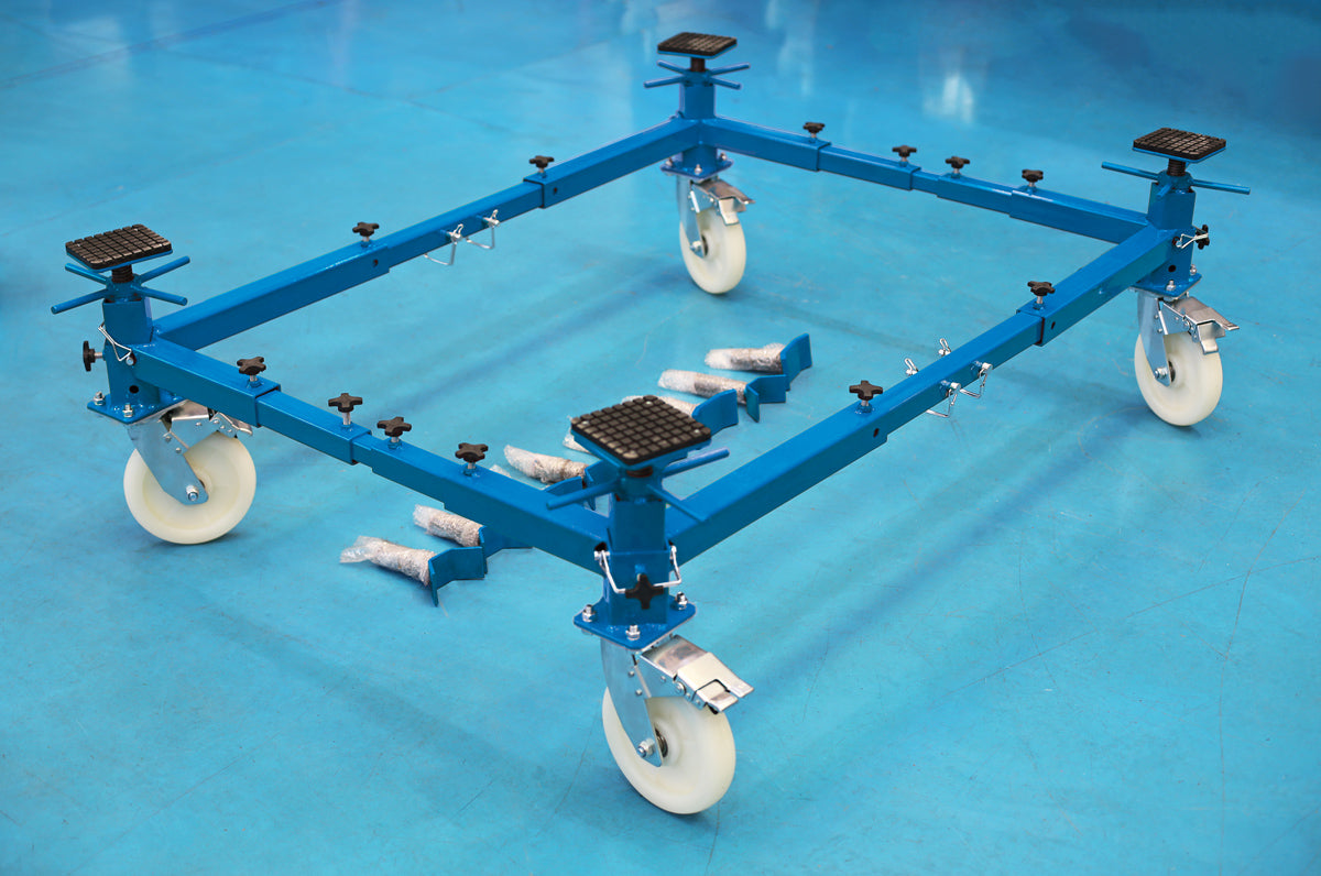 Laser Tools 4 Post, 4 Wheel Vehicle Shell Dolly - 900kg 8893