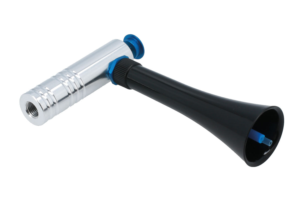 Laser Tools Compact Swirl Blow Gun Trumpet Shaped Head Interiors Upholstery 8909