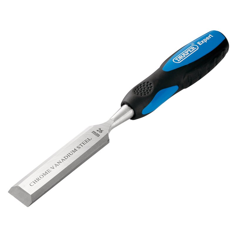 Draper Wood Chisel 26mm Impact Resistant Soft Grip 89330