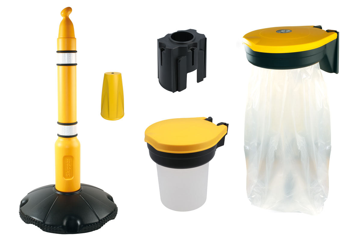 Laser Tools Skipper Waste Management Station - Single Post (no barrier) 8937