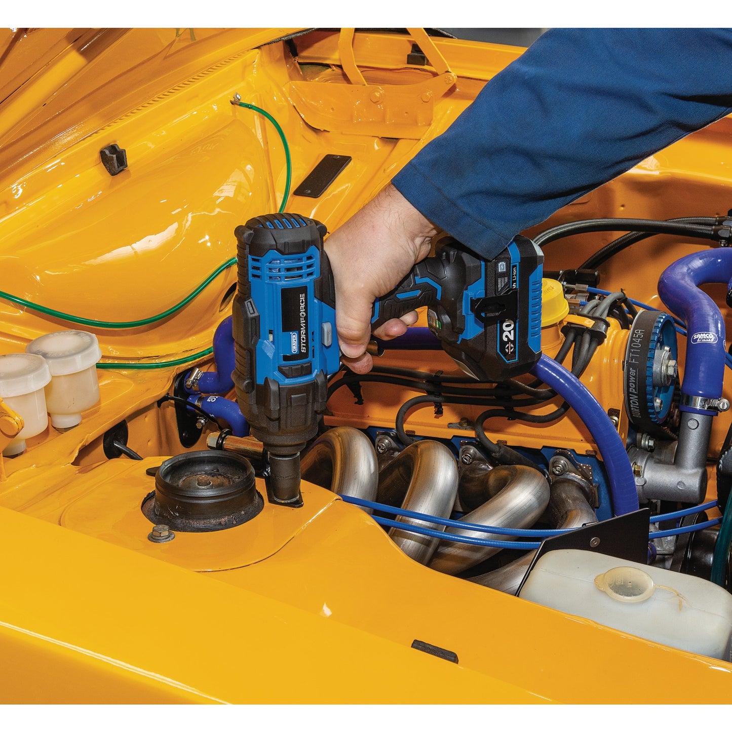 Draper Storm Force 20V Cordless Impact Wrench 1/2"D 400Nm Sold Bare 89518