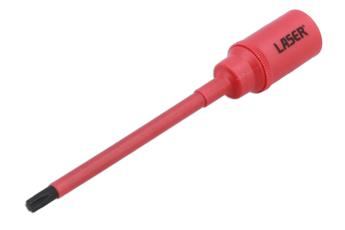 Laser Tools T30 Insulated Extra Long Slim Series Torx Star Bit Socket 3/8"D 8995