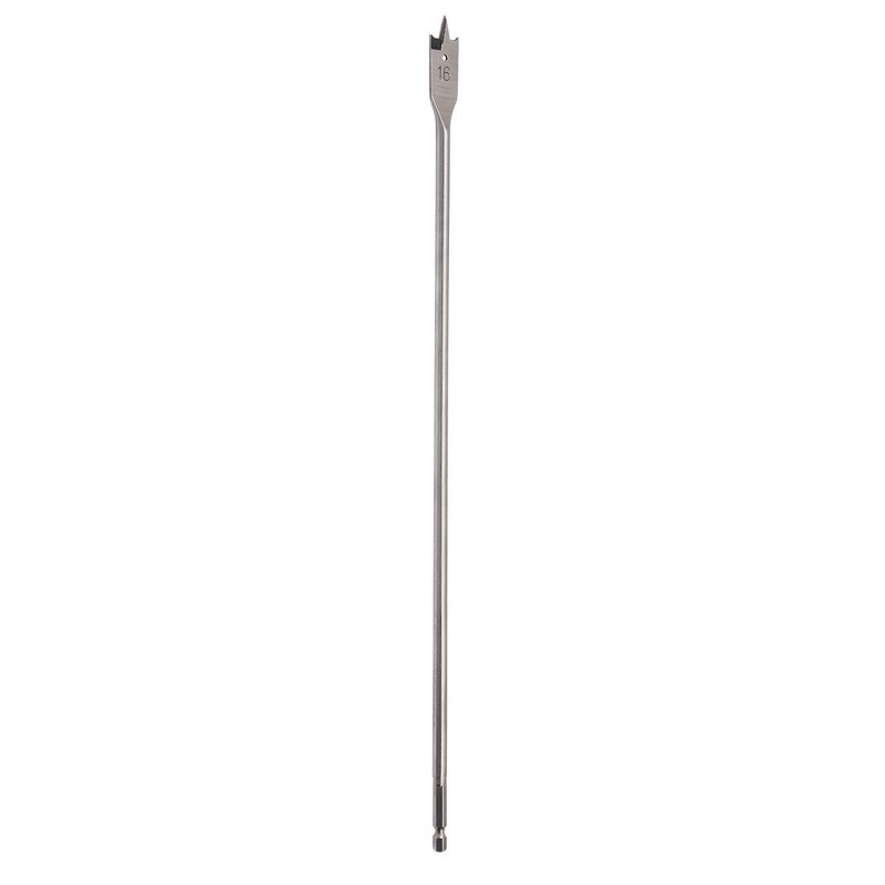 Draper Extra Long Flat Wood Bit 16 x 400mm Shank 6mm 89997
